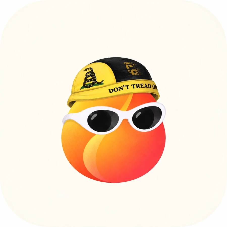 ALONBER, an orange ember wearing white sunglasses and a yellow and black snake bucket hat